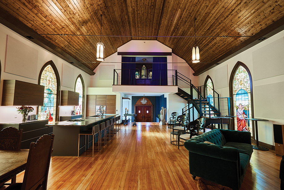 Transforming an Old Church Into a Beautiful Home