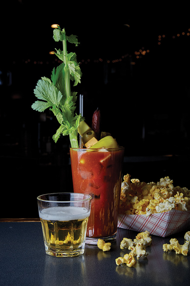 A bloody mary from Bunny's Bar & Grill in St. Louis Park
