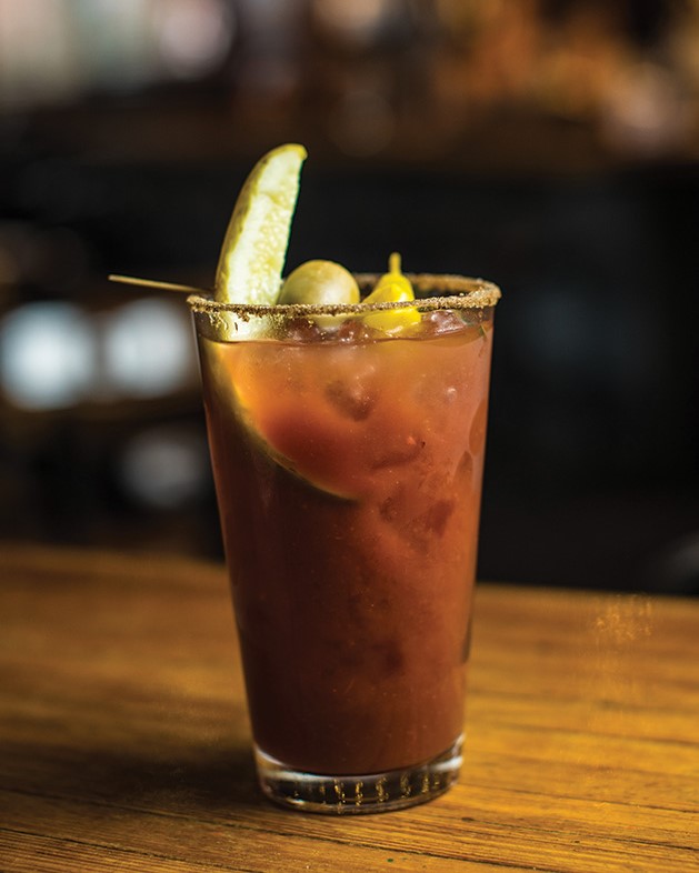 A bloody mary from Washington Square in White Bear Lake