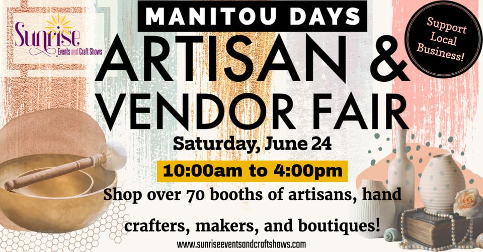 Manitou Days Artisan and Vendor Fair