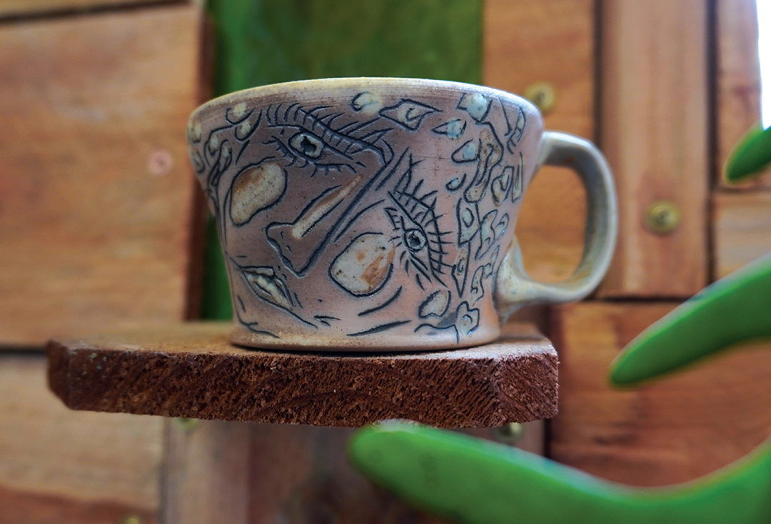 Ceramic Mug by Tori Poeschl