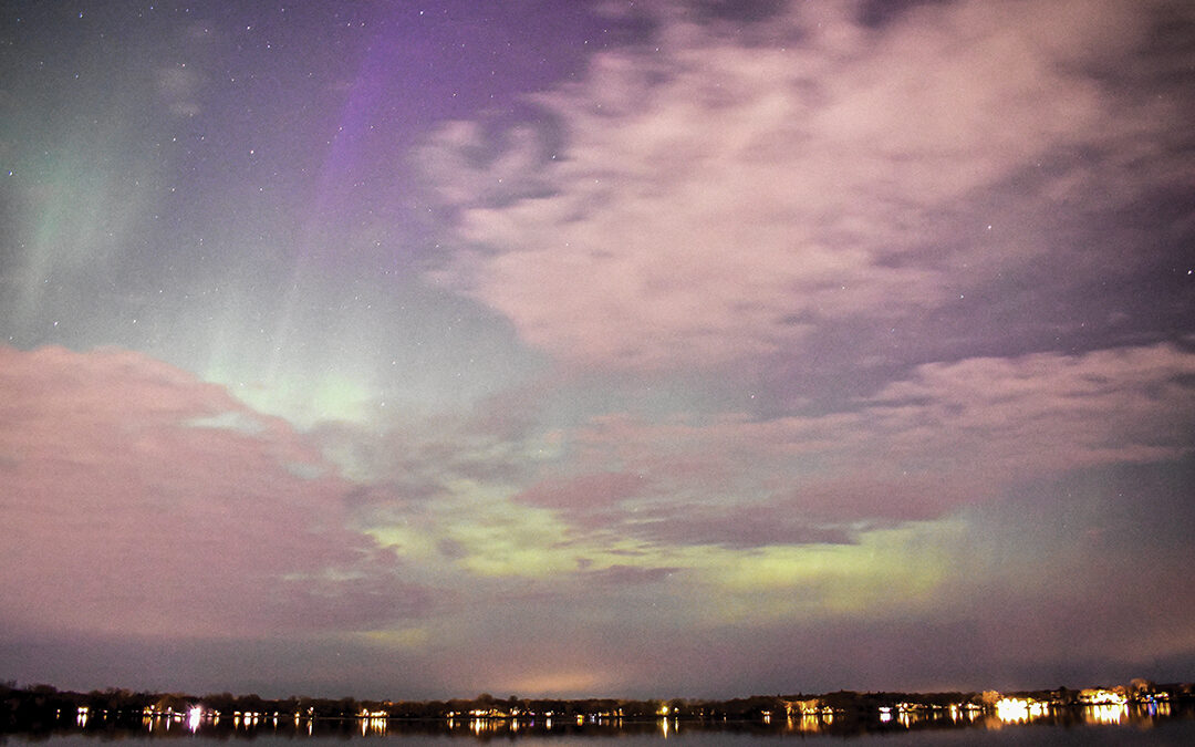 Aurora over the Lake