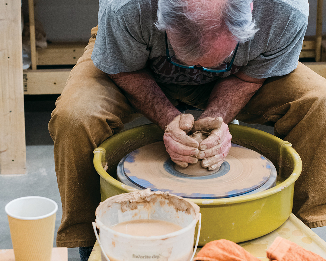 Pottery and alcohol ink are just two of many classes at White Bear Center for the Arts that cater to beginners.