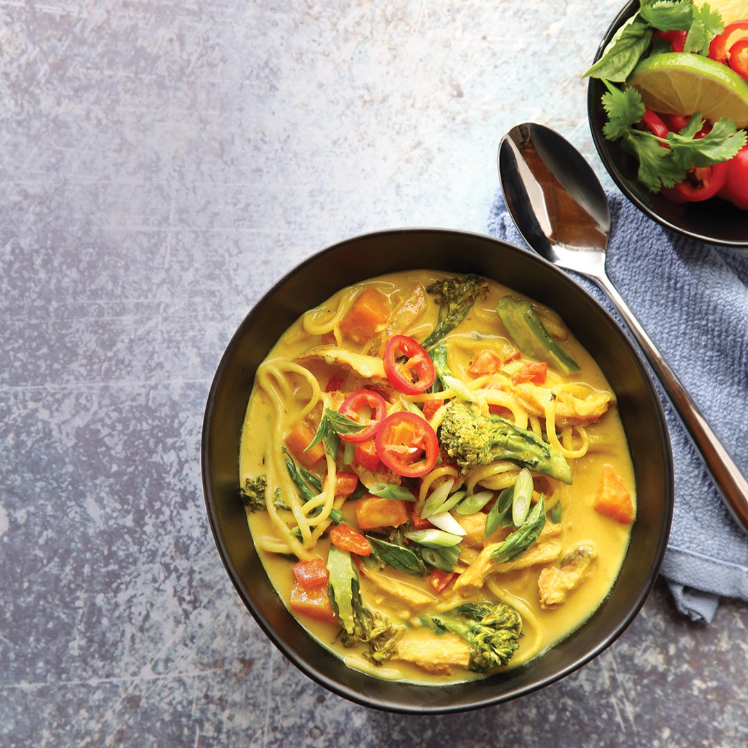 Curried Chicken Noodle Soup