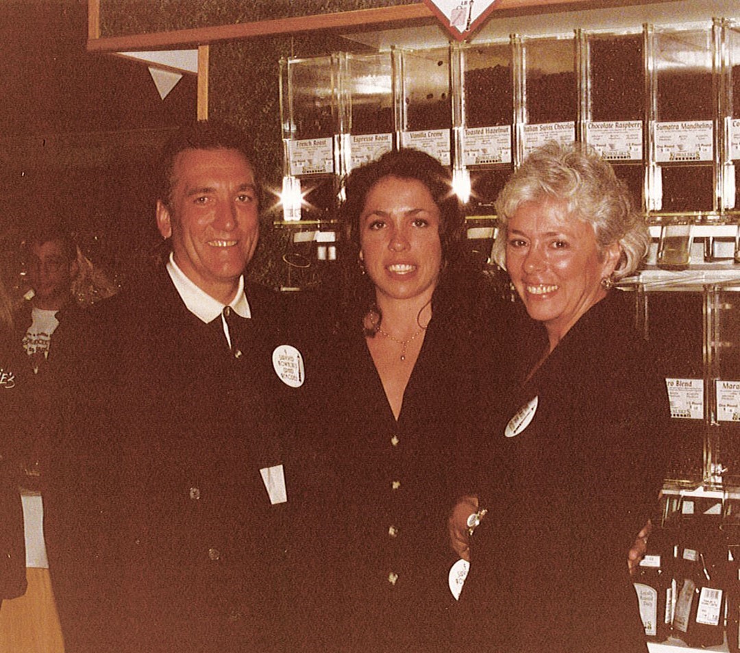 Jim, Kris and Mary Anne in 1995, shortly after Kris joined the family business.