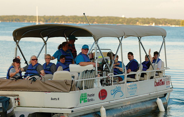 Seniors Enjoy Summer with Bear Boating
