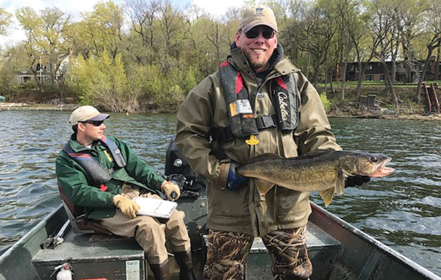 The DNR’s T.J. DeBates Offers Tips and Tricks for All Anglers on White Bear Lake