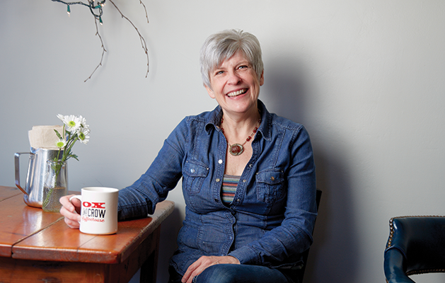 Mara Crombie at the Ox and Crow Coffeehouse