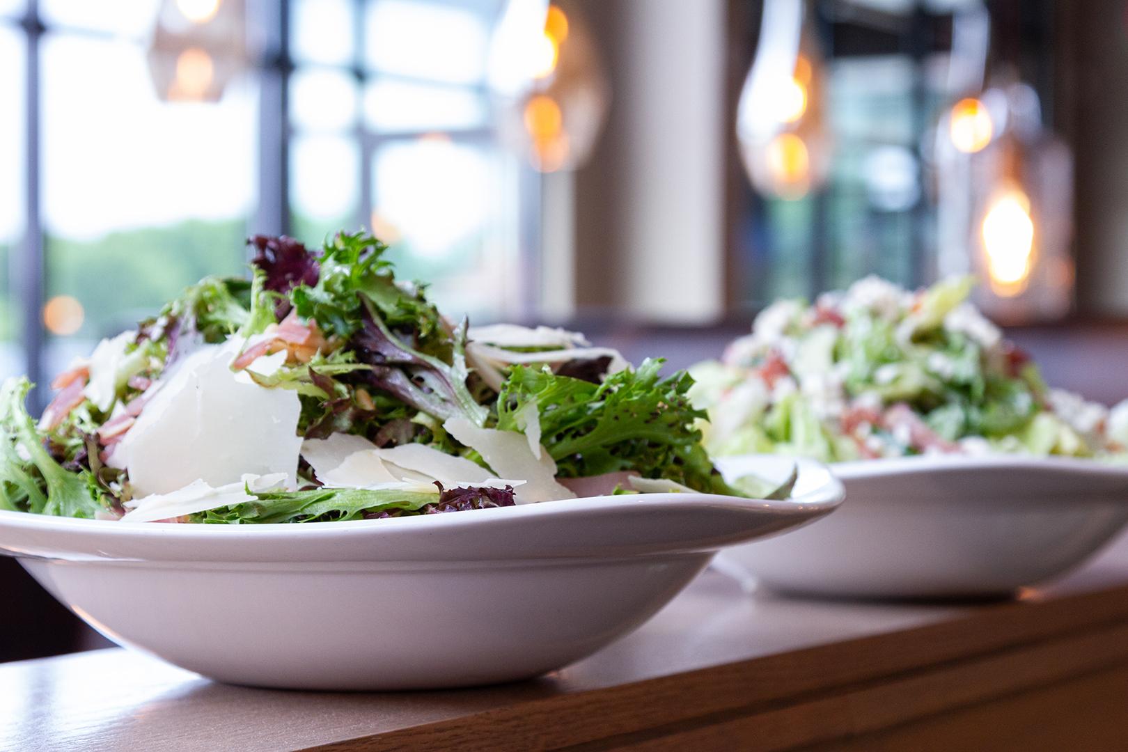 The Heart of Sicily salad (left) remains a crowd favorite.