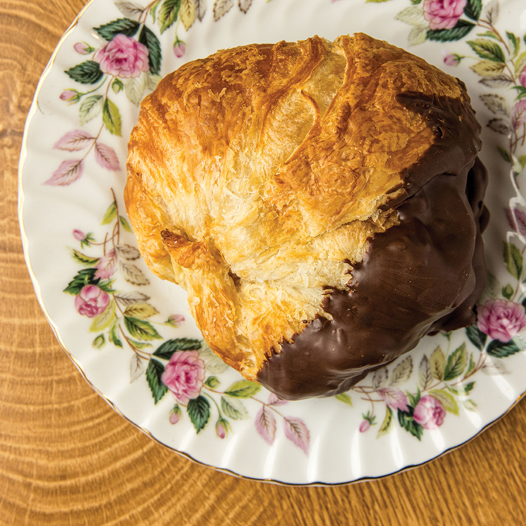 Boston Crème Pie Croissant