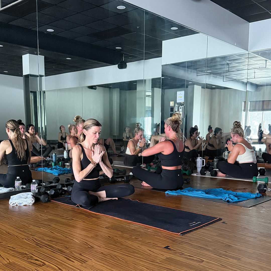 Charlene Brodie teaches at CorePower Yoga several times a week as a way to find balance in all areas of her life. 