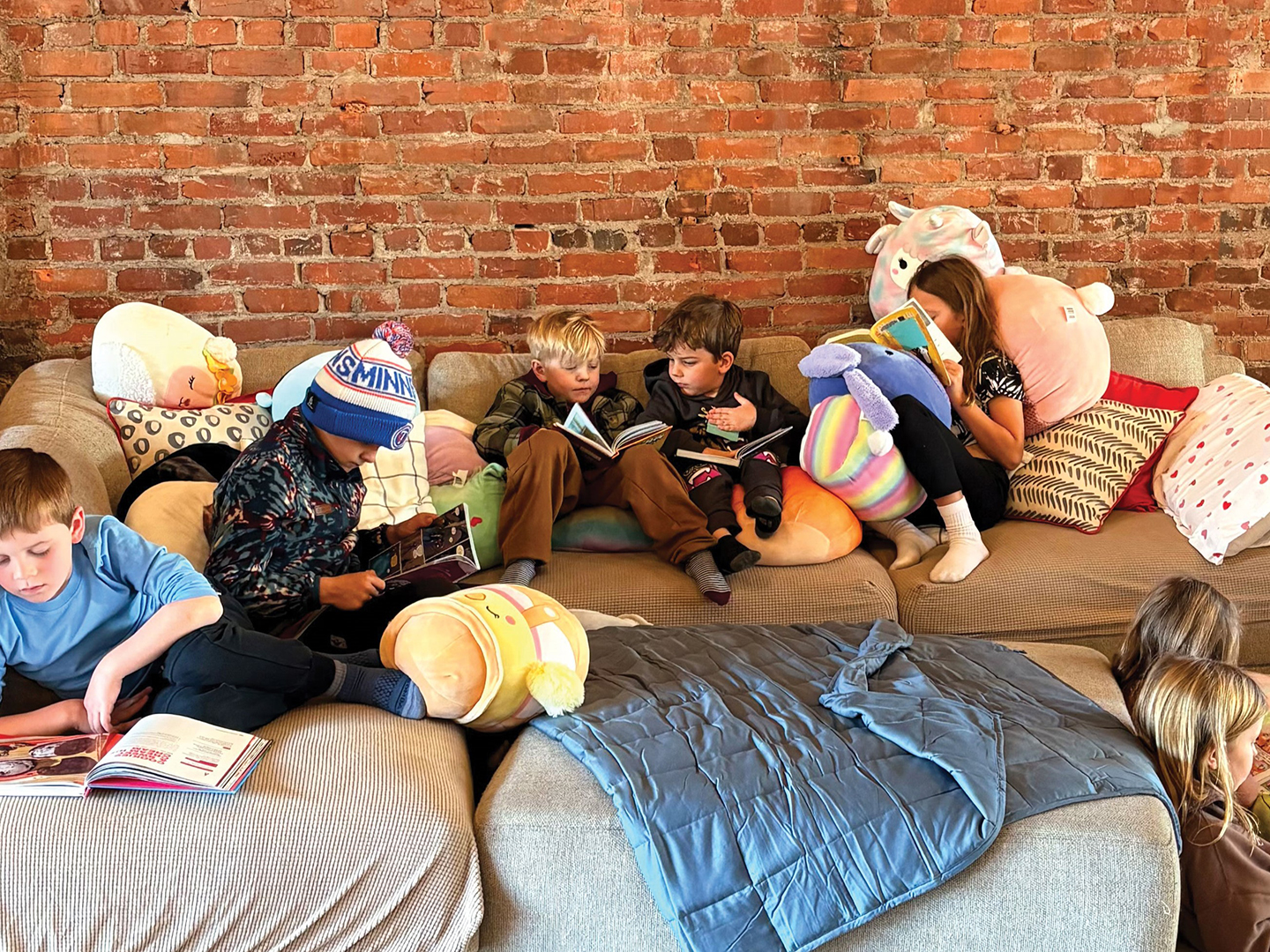 Students from kindergarten through fifth grade are able to learn with and from each other in an encouraging environment.