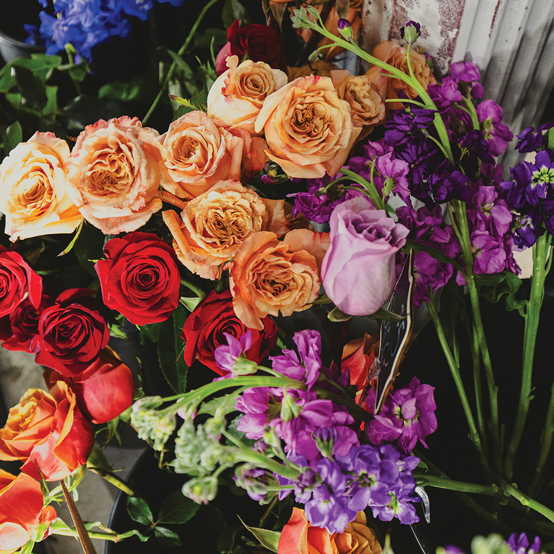 Flowers are the focus at Floristry North, and owner Kim Bauer has created unique ways for customers to engage, including a do-it-yourself wedding floristry package. 