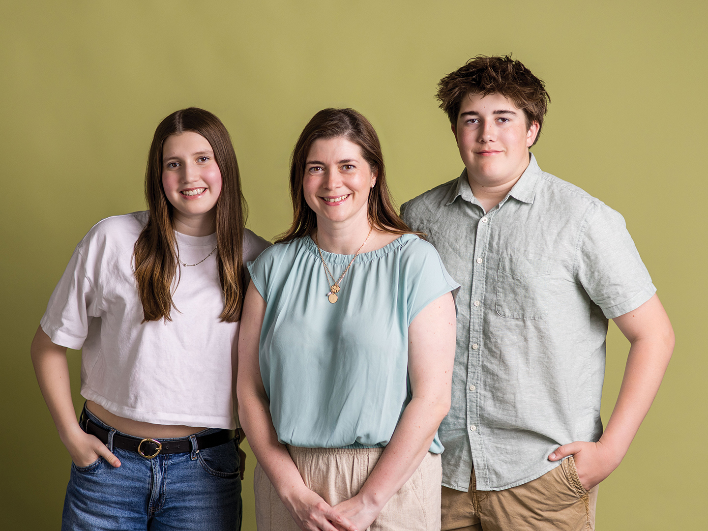 Riley, Alex and Foster Vosooney will all enter baked goods at the 2026 Minnesota State Fair.
