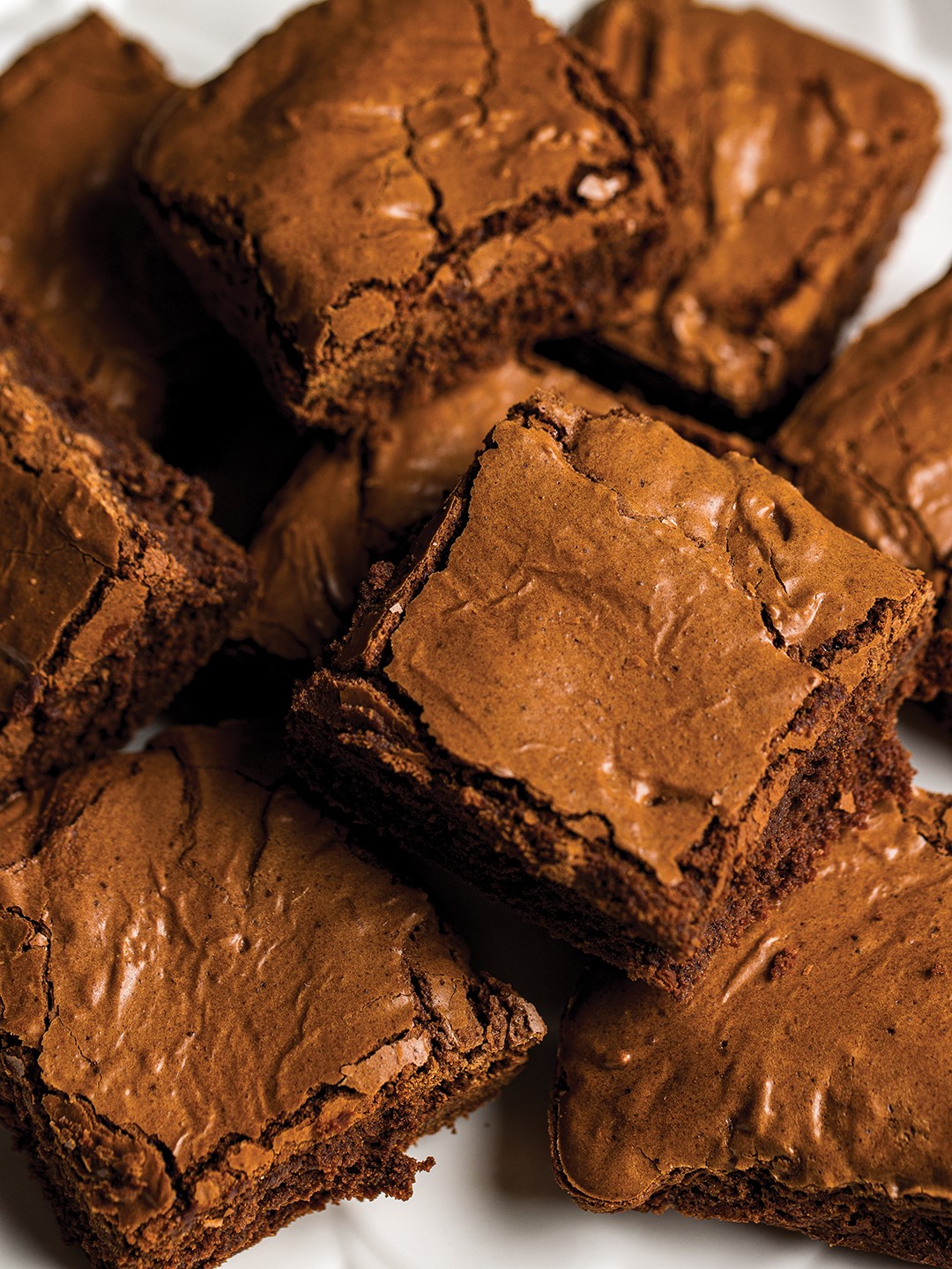 Riley Vosooney’s signature unfrosted brownies.