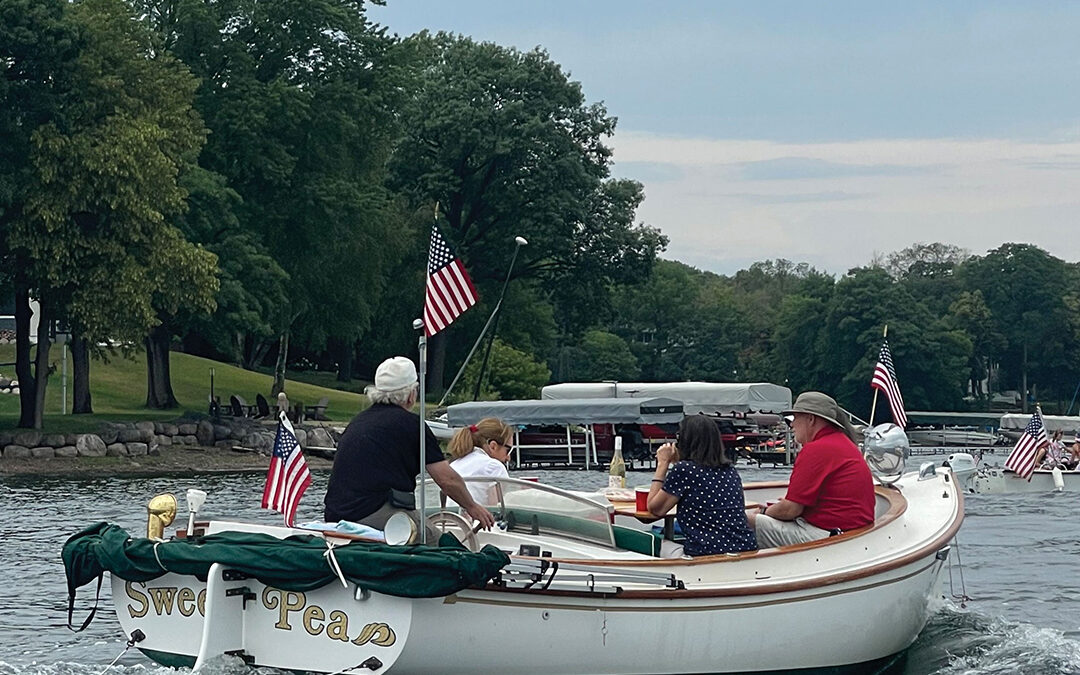 Red, White Bear Lake and Blue