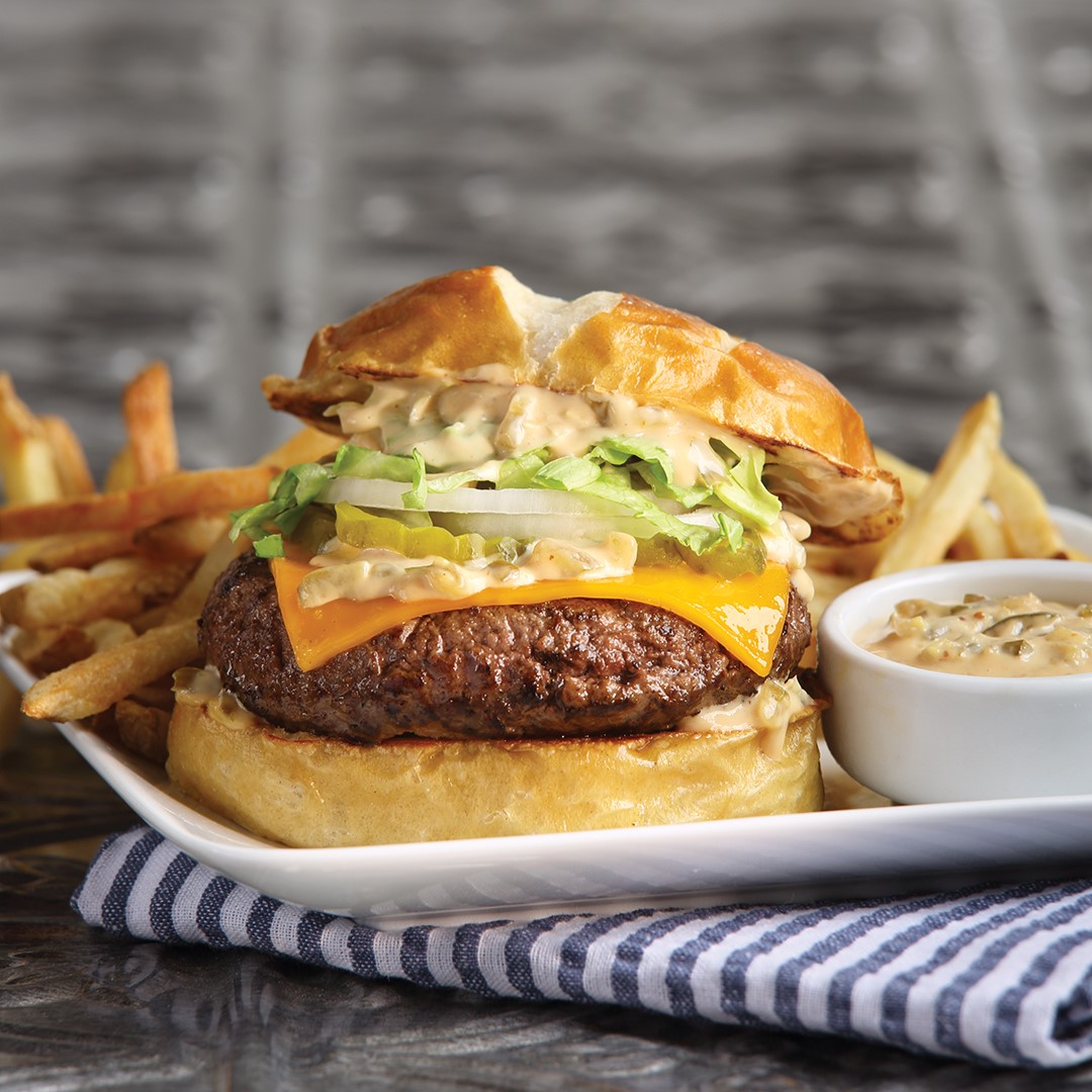 Killer Burgers with Killer Burger Sauce