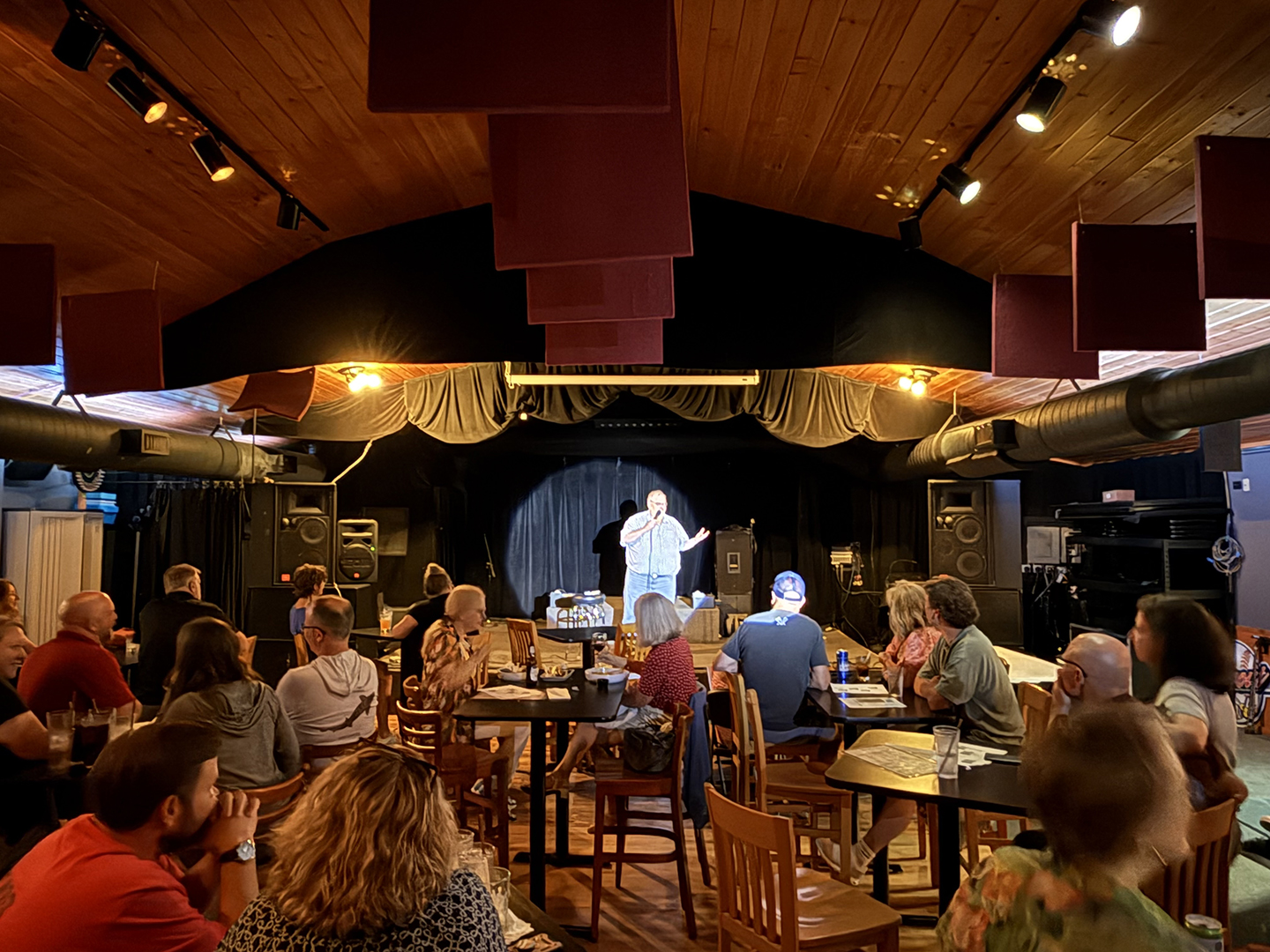 Comedi in Mahtomedi calls The Dugout Bar home every first Thursday of the month.