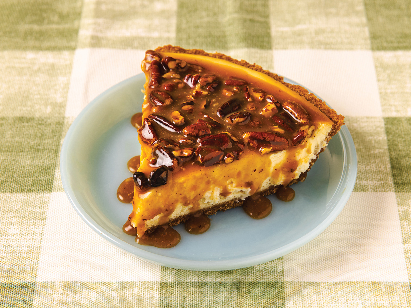Ben The Baker offers more than 40 varieties of pie, including (pictured) Raspberry Pretzel Pie, Mini Fruit Pies, Chicken Pot Pie and Caramel Pecan Cheesecake.